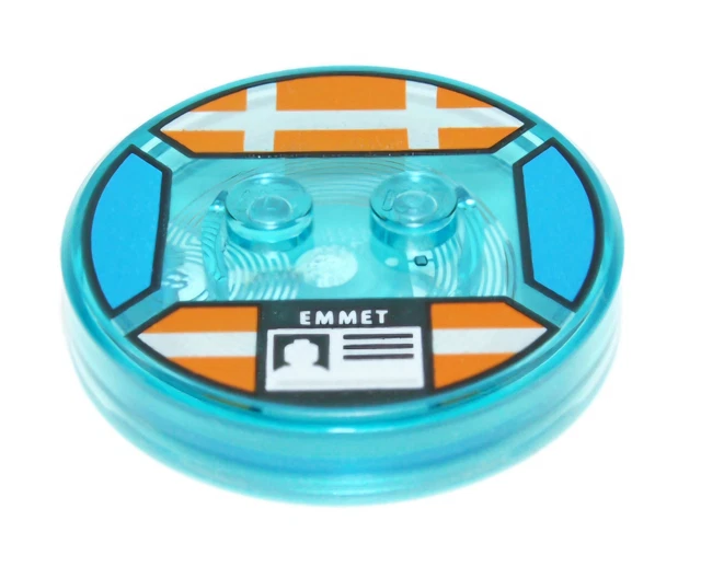 LEGO DIMENSIONS EMMET The Lego Movie Toy Tag Base Disc + BONUS Gadget ...