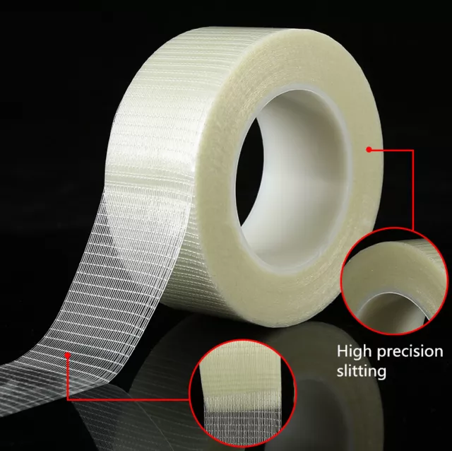 Cross Weave Filament Extra Strong Fiberglass Reinforced Security Tape 50mm x50M