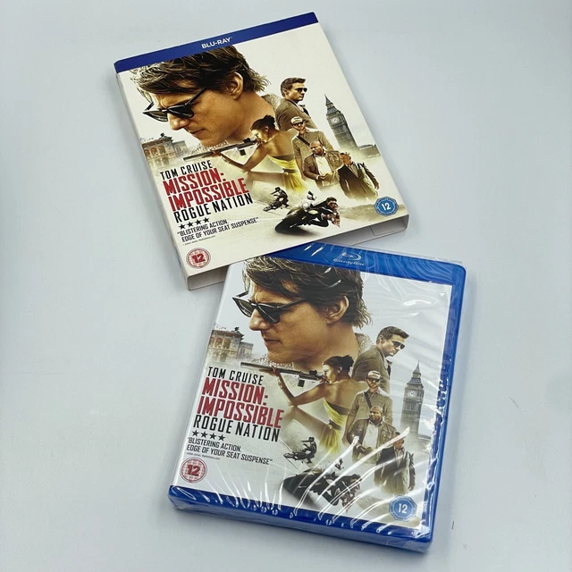 MISSION IMPOSSIBLE ROGUE Nation [BLURAY] Tom Cruise • Slip Cover New