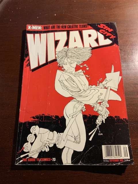 Wizard Comics Magazine September 1997 Sin City X-Men