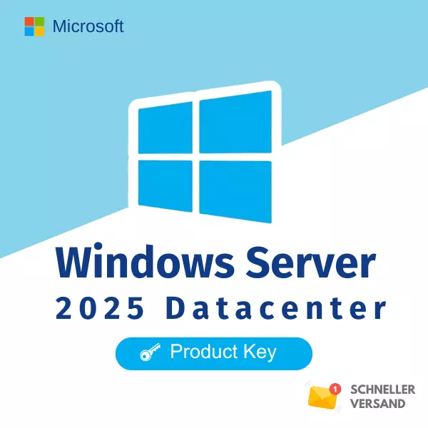 WINDOWS SERVER 2025 Datacenter key Deutsch Vollversion Email