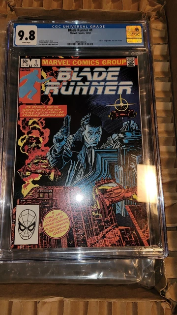 🔥 Marvel Comics BLADE RUNNER #1 1982 CGC 9.8 NM/MT WP Harrison Ford 1st Movie