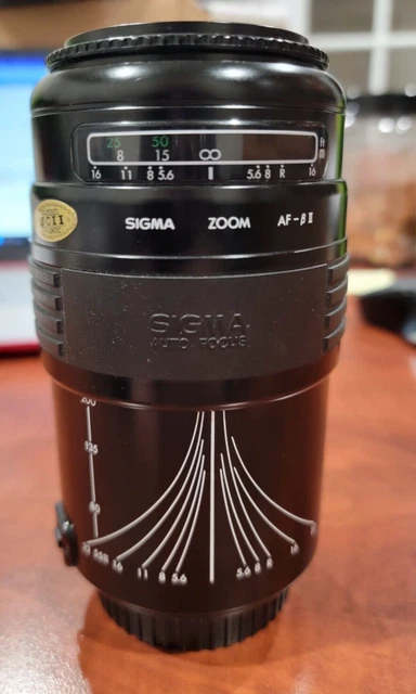 OBJECTIF ZOOM SIGMA 55-200Mm 55-200 Mm 4-5.6 Dc
