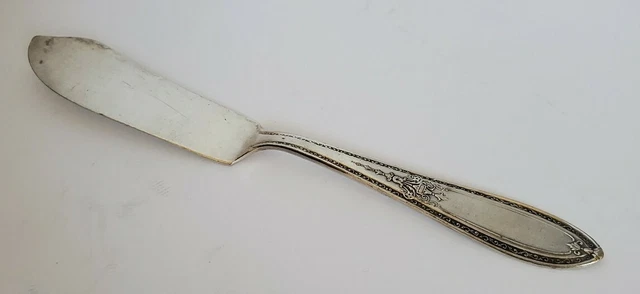 WM. Rogers & Son Pat. Apr. 14,1925 VINTAGE/ Antique Butter Knife Triumph