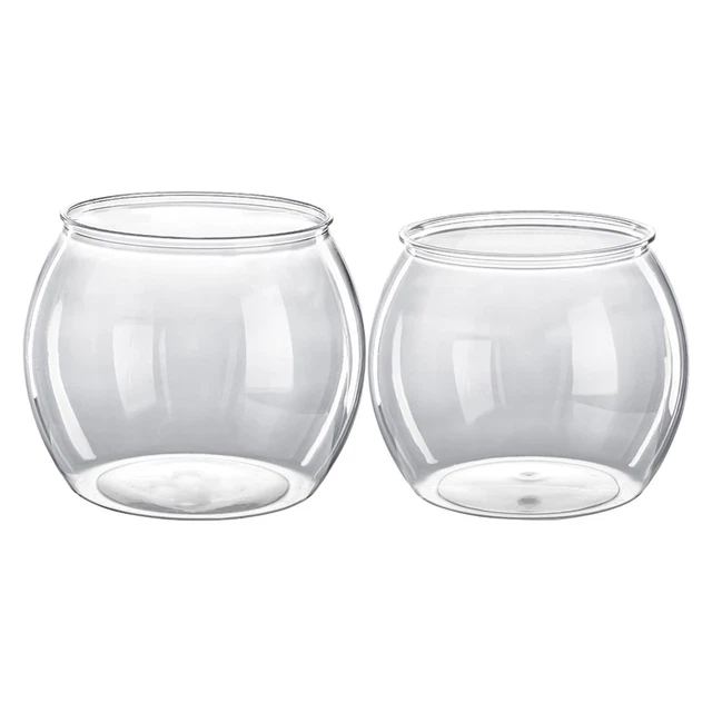Fish Bowl Ball Aquarium Fish Tank Glass Vase Flower Vase for Home Living Room