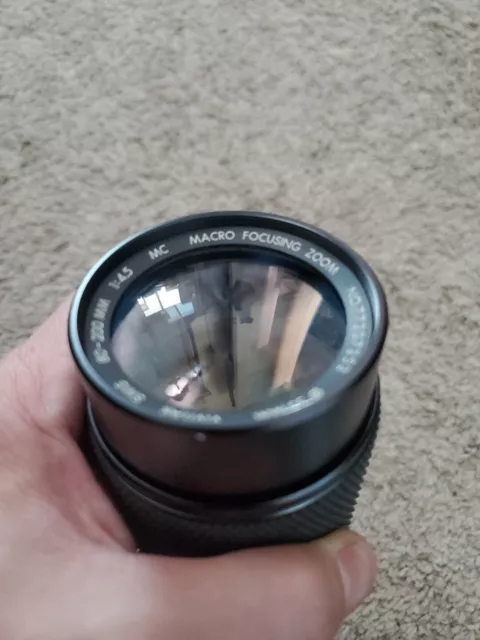 Vivitar SMS 80-200mm f/4.5 MC Macro Focusing Zoom Lens