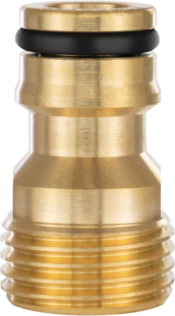 Poppstar Adaptateur d’eau avec Filetage Extérieur 1/2 pouce et Raccord Rapide