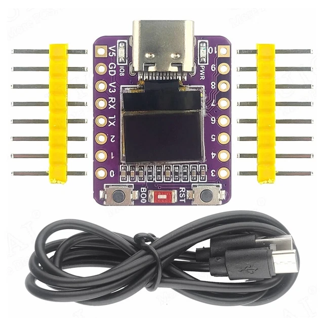 CARTE DE DÉVELOPPEMENT OLED ESP32-C3 Antenne en Céramique Mini Carte de ...