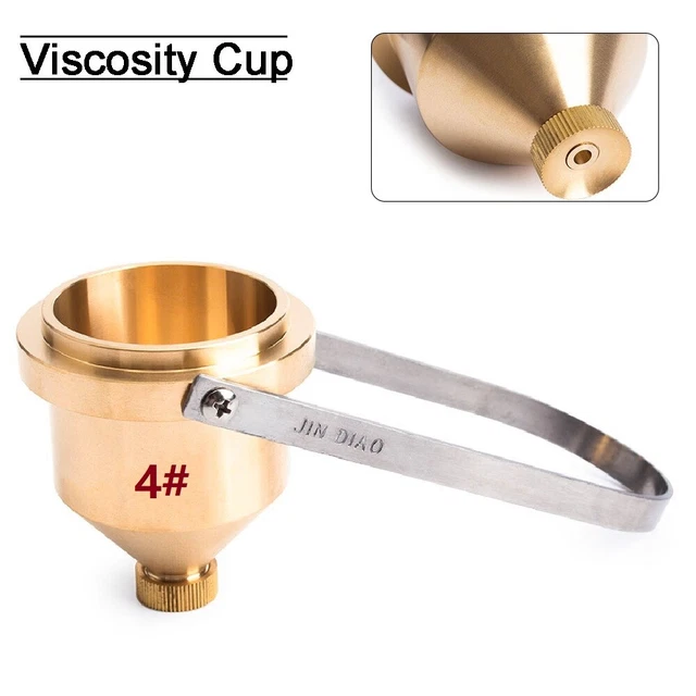 PAINT VISCOSITY CUP 4 Mixing Thinning Measuring Tool Spray Gun For
