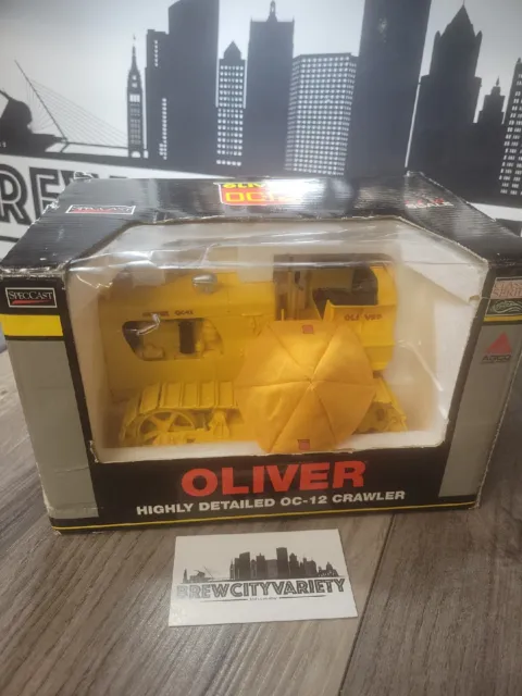 1/16 High Detail Oliver OC-12 Industrial Yellow Crawler w/ Umbrella SCT288