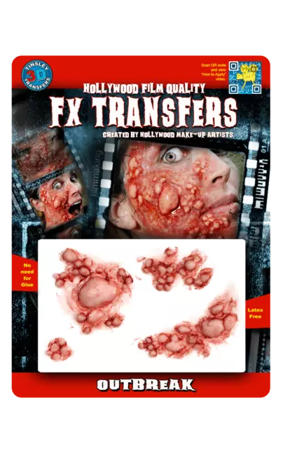 Bubbled Skin 3D FX Transfers