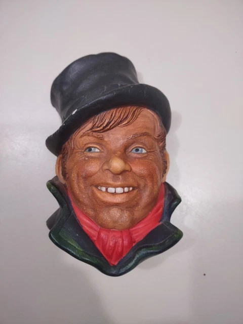 BOSSONS LEGEND - Artful Dodger Charles Dickens Character Figure Head Wall Plaque