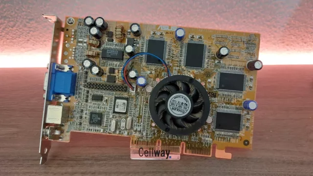 ASUS V7700 TVR / NVidia GeForce 2 GTS 32MB AGP Grafikkarte