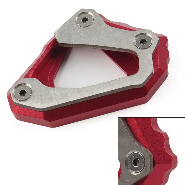 Motorcycle Kickstand Side Stand Enlarger Foot Plate For Yamaha MT-10 2015-2021
