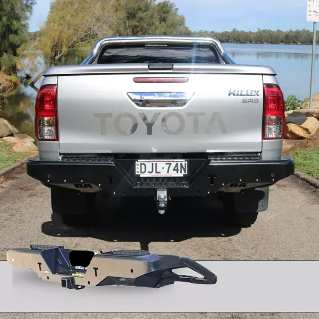 Rear Step Tow Bar Suits - Hilux 2015 - current | Rockarmor