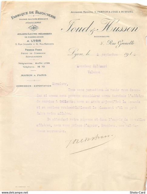 FACTURE LETTRE ANCIENNE illustrée  Papiers  Gamichon a Paris 1912