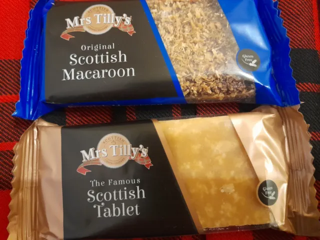 SCOTTISH SWEETS MACAROON and Butter Tablet Bars, Twin Pack of 90g Bars  £3.98 - PicClick UK