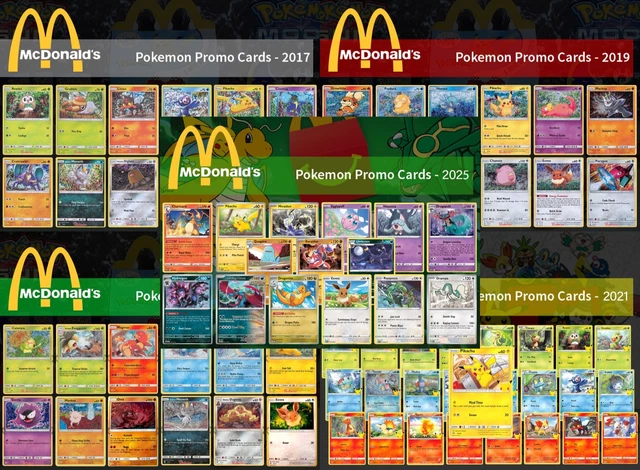 mcdonalds pokemon cards 2017 McDonald's Collection (2017) Pokemon Card Set List