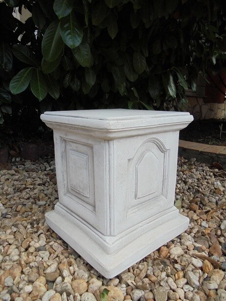 Sockel, Figurensockel, Steinguss, Für Gartenfiguren, Säule, 43,5 Cm, Steinfigur