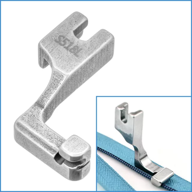 S518L Left Side Invisible Presser Foot Zipper Hinged T168 Sewing Machine S518-L