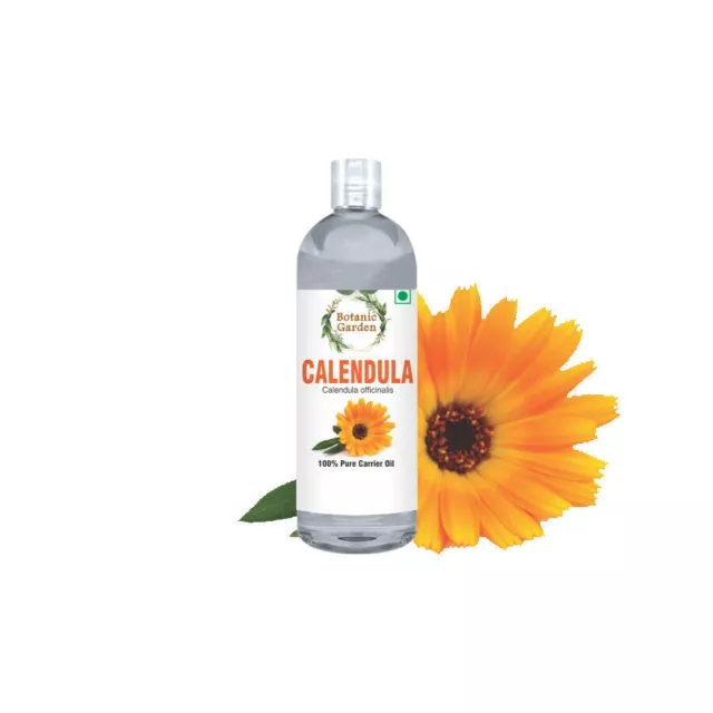 Jardín Botánico Calendula O Calendula officinalis 100% Aceite De Masaje...