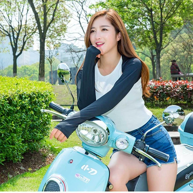 Shawl Cuff Sleeves Gloves Sports Cooling Men Women