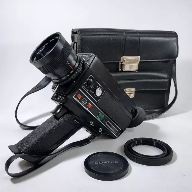 COSINA SSL-800 Macro Vintage Camera. Lens CASINON Reflex Zoom. Made in Japan