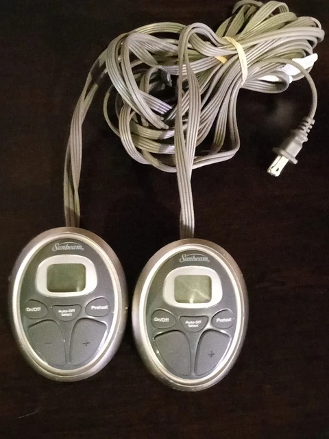 SUNBEAM DUAL CONTROL Electric Blanket Controller PAC-0521 Style P85KQA  4-Prong £20.83 - PicClick UK