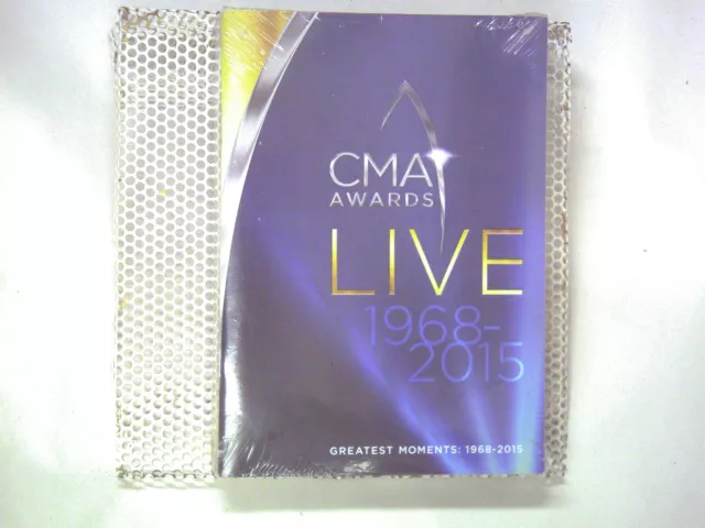 New sealed Cma Awards Live -Greatest Moments 1968-2015 (9-disc)(DVD) Set, (2017)