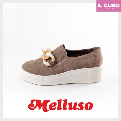 Melluso SCARPA DONNA 37 MELLUSO SEMIAPERTA CAMOSCIO COLORE TURCHESE ZEPPA H 10 CM 