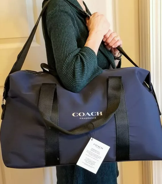 Coach Men's Tote 42 In Camo Canvas with Pride Print Bag - Green/Blue Multi  | Coggles