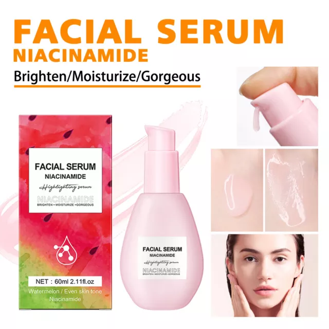 Watermelon Serum with Hyaluronic Acid Dew Drop - Glow Niacinamide Serum 60ml