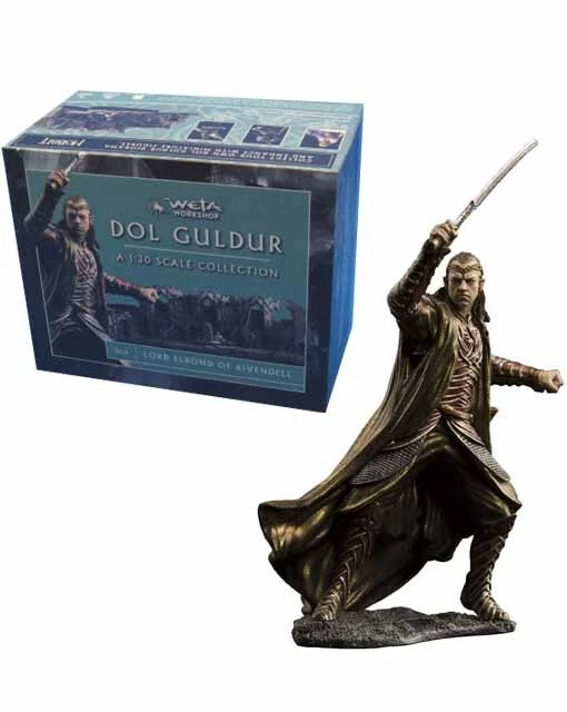 Lord Elrond of Rivendell - Dol Guldur 1:30 Scale Miniature Statue, Weta Workshop