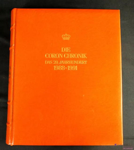 Die Coron Chronik - Das 20. Jahrhundert 1988 - 1991, Band 23, mit Gold-Kopfschni