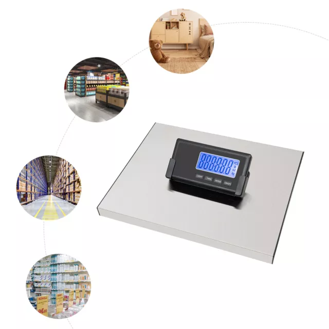 396 LB Digital Shipping Scale Industrial Bench Floor Postal Animal Personal