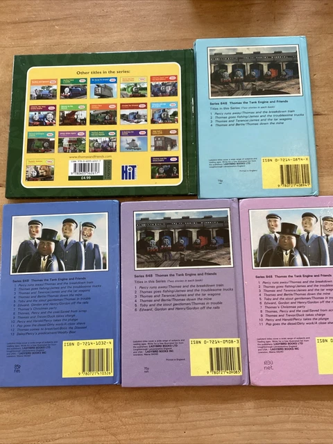 THOMAS THE TANK Engine & Friends 10 x Job Lot Collection Inc Ladybird ...