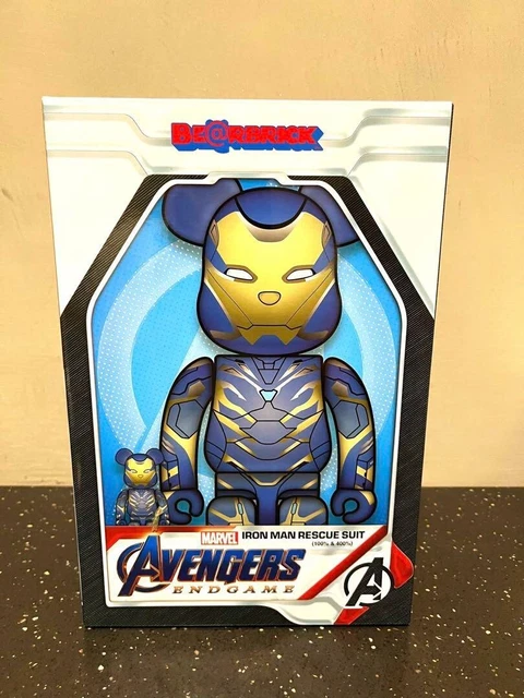 IRON MAN RESCUE Suit 100 400 Medicom Toy Be Rbrick Berbrick 