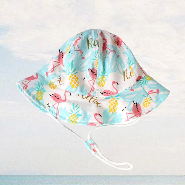 Girl Child Kids Wide Bucket Block UV Rays Hat Foldable Hats Travel