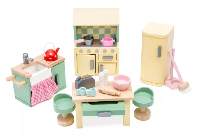 Le Toy Van Daisylane Kitchen Set Doll House Furniture Daisy Lane