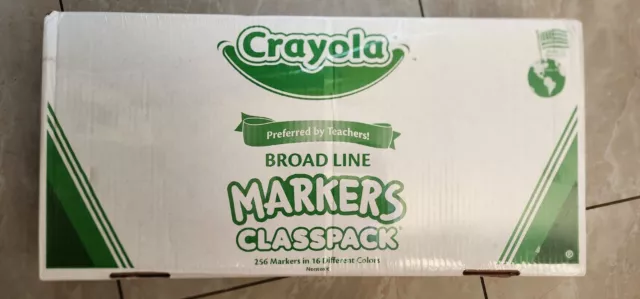 Crayola® Combination Marker and Crayon Classpack® - Set of 256