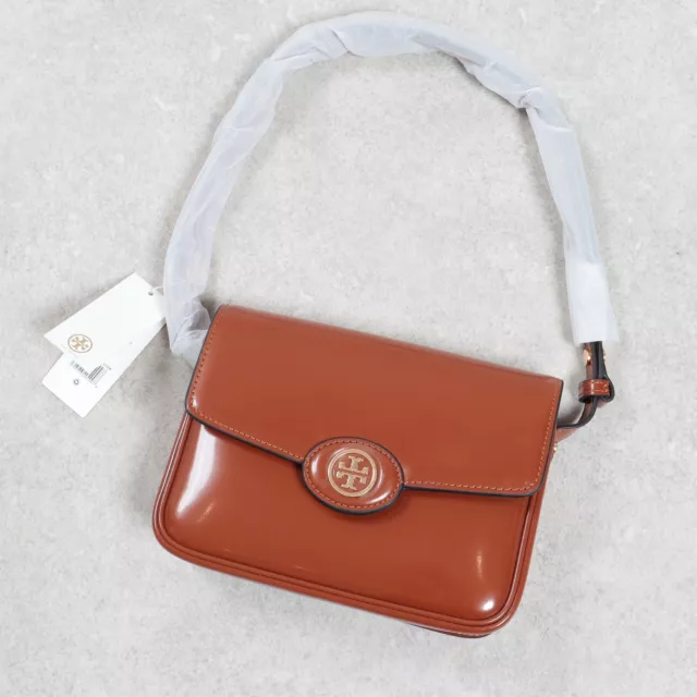 Tory Burch Robinson Spazzolato Convertible Shoulder Bag