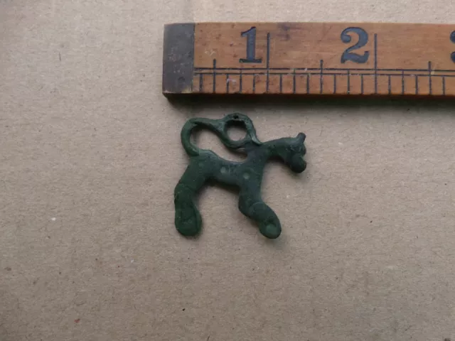 Fine Viking Zoomorphic Amulet with Ornament ca 9-10 Kievan Rus 2