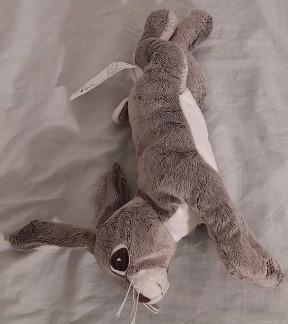 IKEA VANDRING HARE Rabbit Bunny Grey Brown Soft Stuffed Toy Plush £0.99