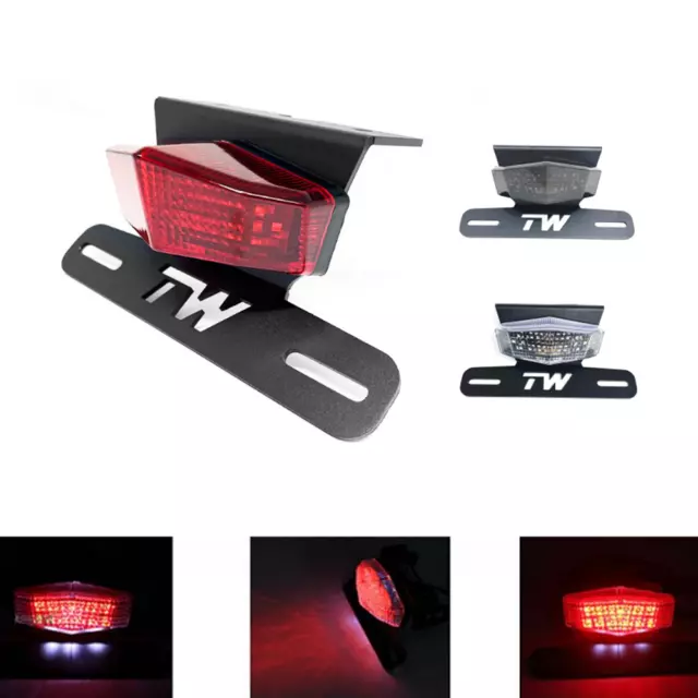 Tail Tidy Fender Eliminator LED Tail Brake Light For YAMAHA TW200 1989-2022