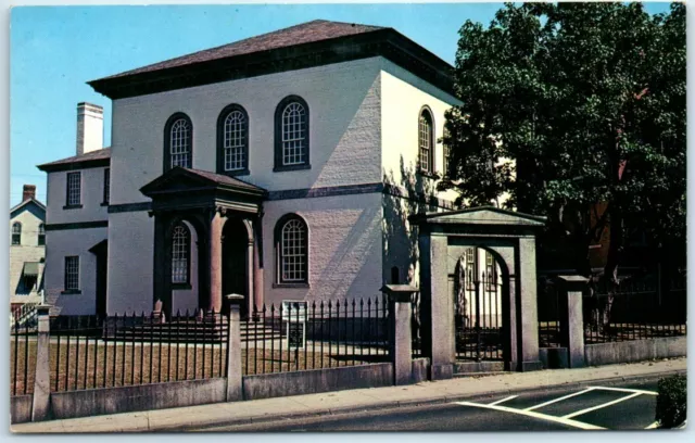 Postcard - Touro Synagogue, Oldest Synagogue in America - Newport, Rhode Island