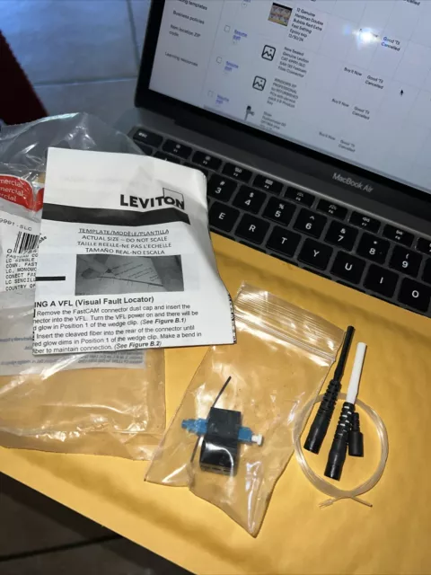 New Sealed Genuine Leviton CAT 49991-SLC SAN 133  Fastcam Fiber Connector