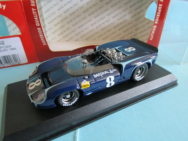 Best Model Lola T70 Spyder N°7 – Vainqueur Can-Am Riverside 1966 (J. Surtees) 1/43