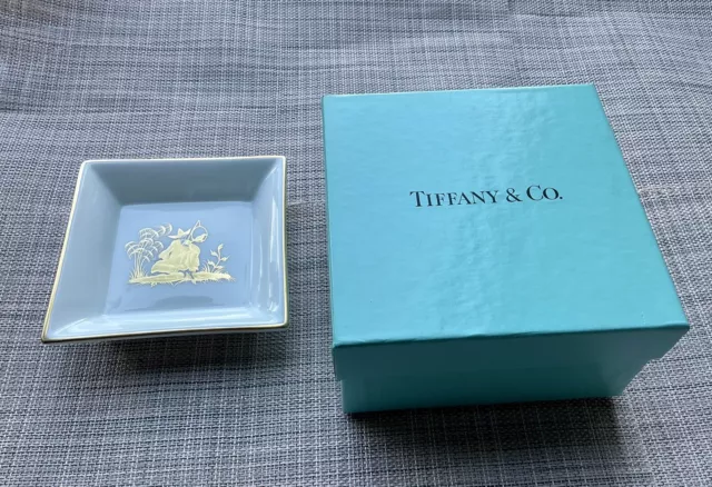 Pieza de colección de bolsillo de video porcelana Tiffany & Co.