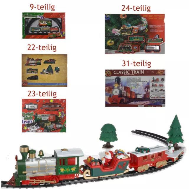 Spielzeug Eisenbahn Weihnachtszug Zug Lok Lokomotive Schienen Kinder Weihnachten