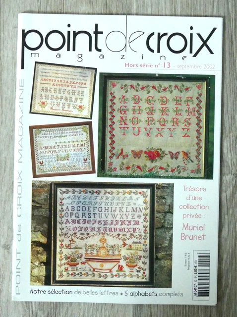 POINT DE CROIX - Abécédaires Muriel Brunet - Magazine Hors-série n°13 Juin 2003